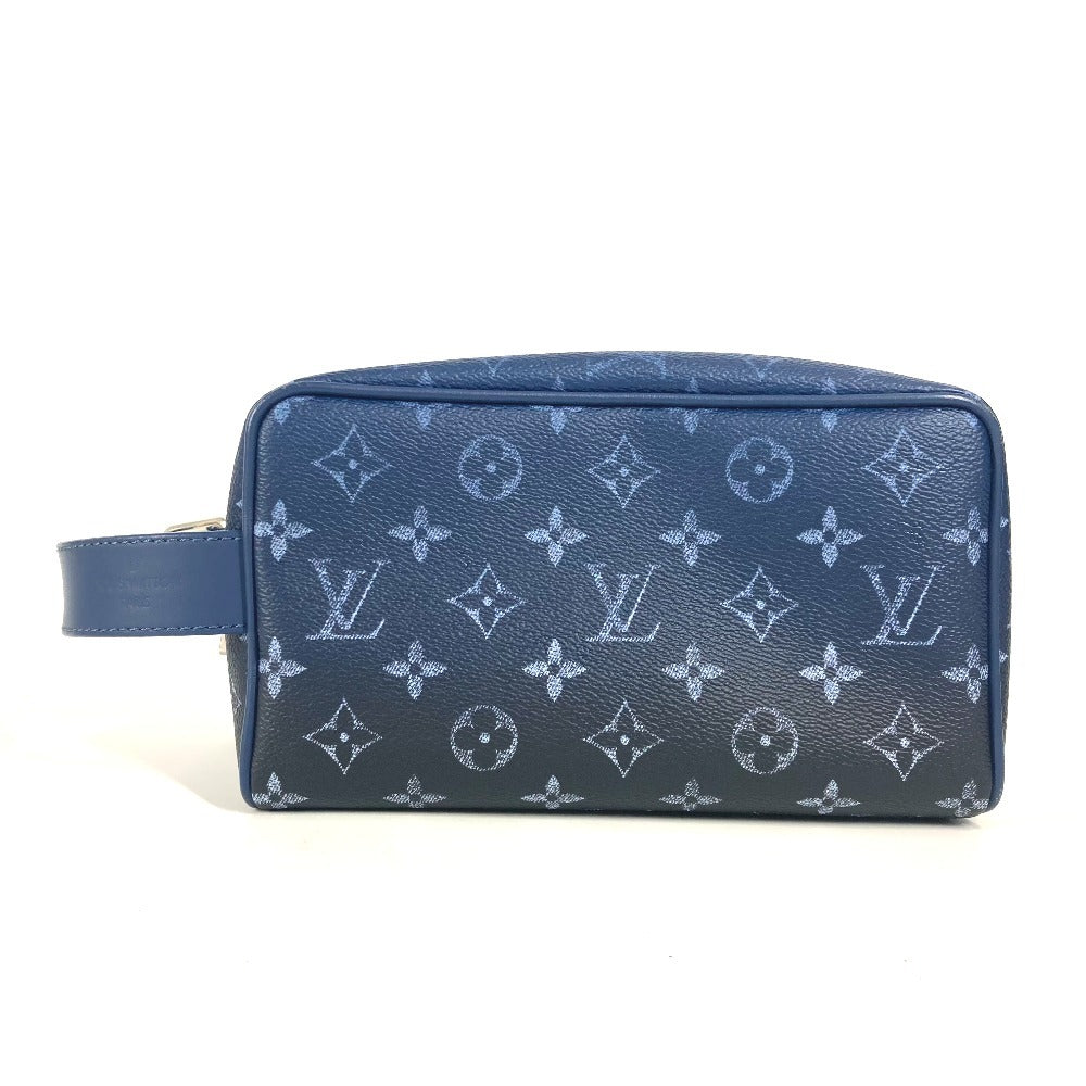 LOUIS VUITTON M11559 モノグラム LV FALL ファレル・ウィリアムス ロッカー ドップ・キット カバン ポーチ クラッチバッグ セカンドバッグ キャンバス ユニセックス ブルー - brandshop-reference