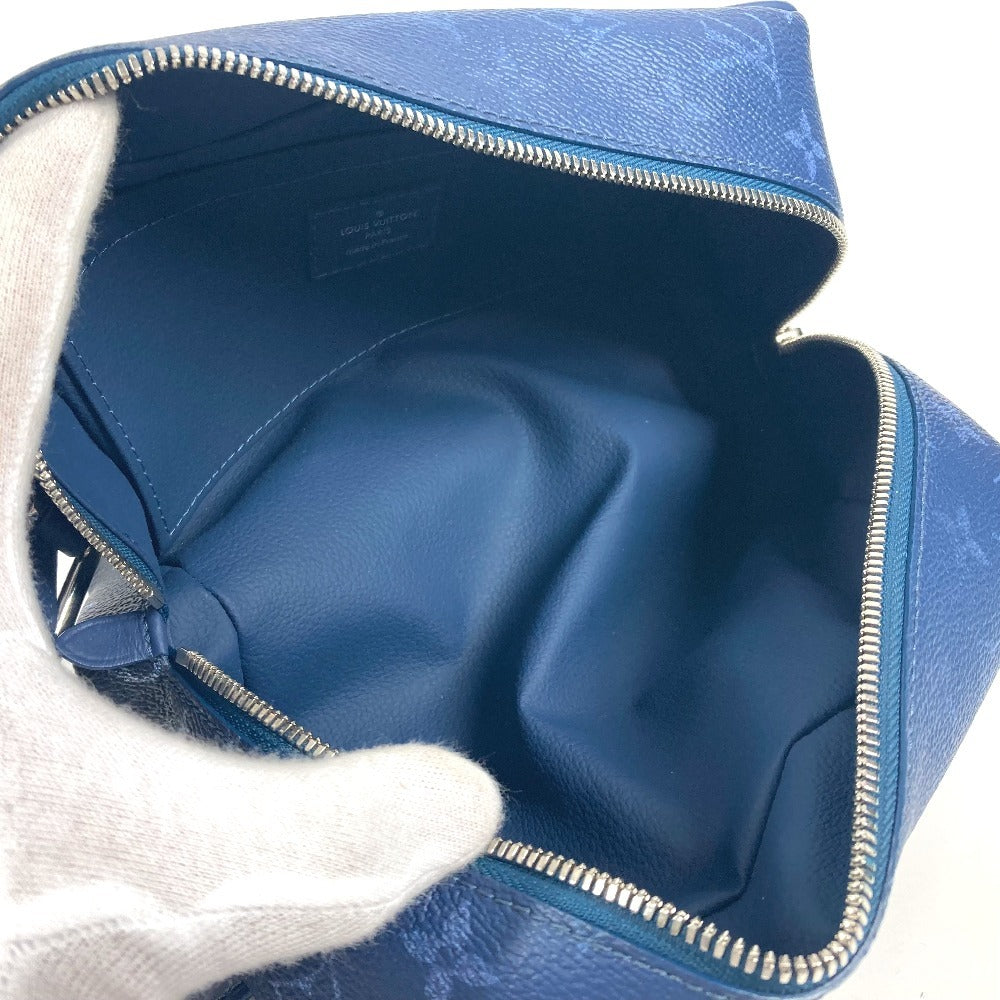 LOUIS VUITTON M11559 モノグラム LV FALL ファレル・ウィリアムス ロッカー ドップ・キット カバン ポーチ クラッチバッグ セカンドバッグ キャンバス ユニセックス ブルー - brandshop-reference