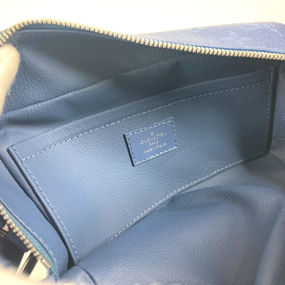 LOUIS VUITTON M11559 モノグラム LV FALL ファレル・ウィリアムス ロッカー ドップ・キット カバン ポーチ クラッチバッグ セカンドバッグ キャンバス ユニセックス ブルー - brandshop-reference