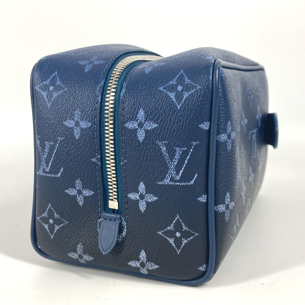 LOUIS VUITTON M11559 モノグラム LV FALL ファレル・ウィリアムス ロッカー ドップ・キット カバン ポーチ クラッチバッグ セカンドバッグ キャンバス ユニセックス ブルー - brandshop-reference