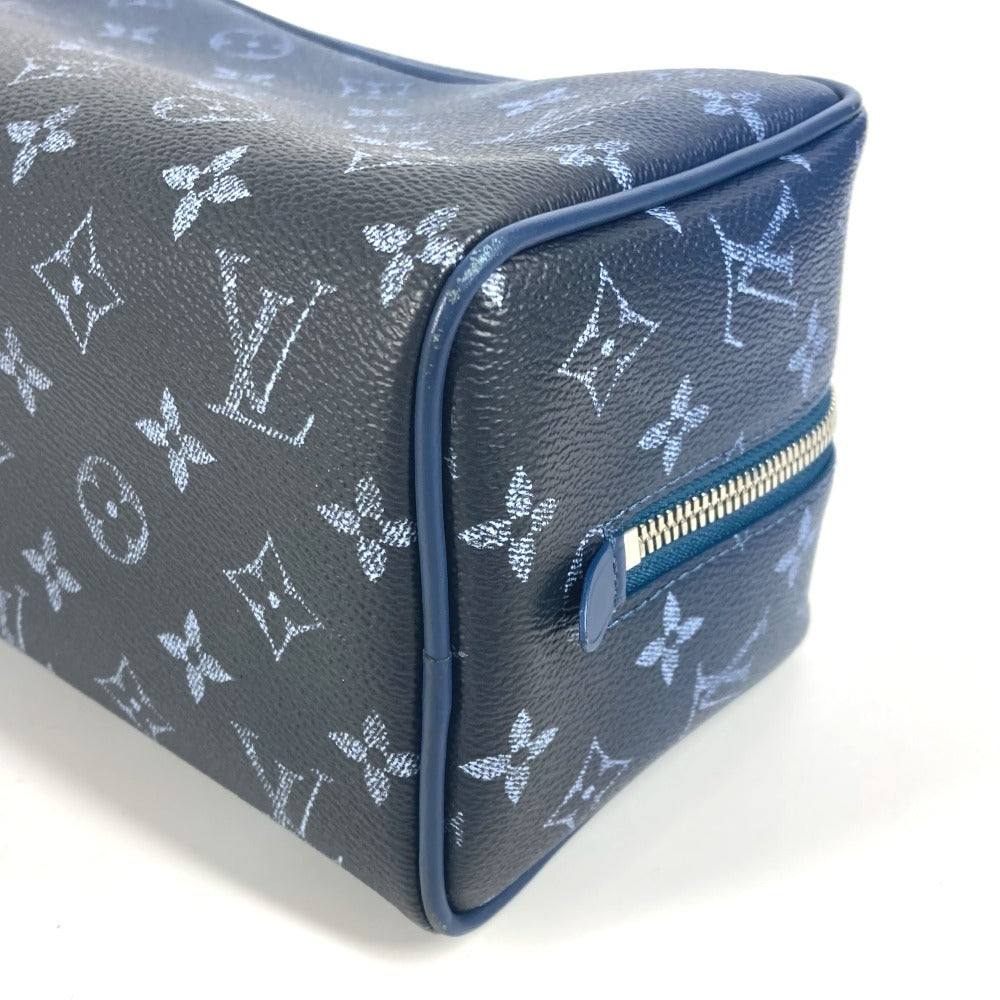 LOUIS VUITTON M11559 モノグラム LV FALL ファレル・ウィリアムス ロッカー ドップ・キット カバン ポーチ クラッチバッグ セカンドバッグ キャンバス ユニセックス ブルー - brandshop-reference