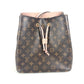 LOUIS VUITTON M44022 モノグラム ネオノエ 巾着 カバン ショルダーバッグ モノグラムキャンバス レディース ローズプードル ブラウン - brandshop-reference