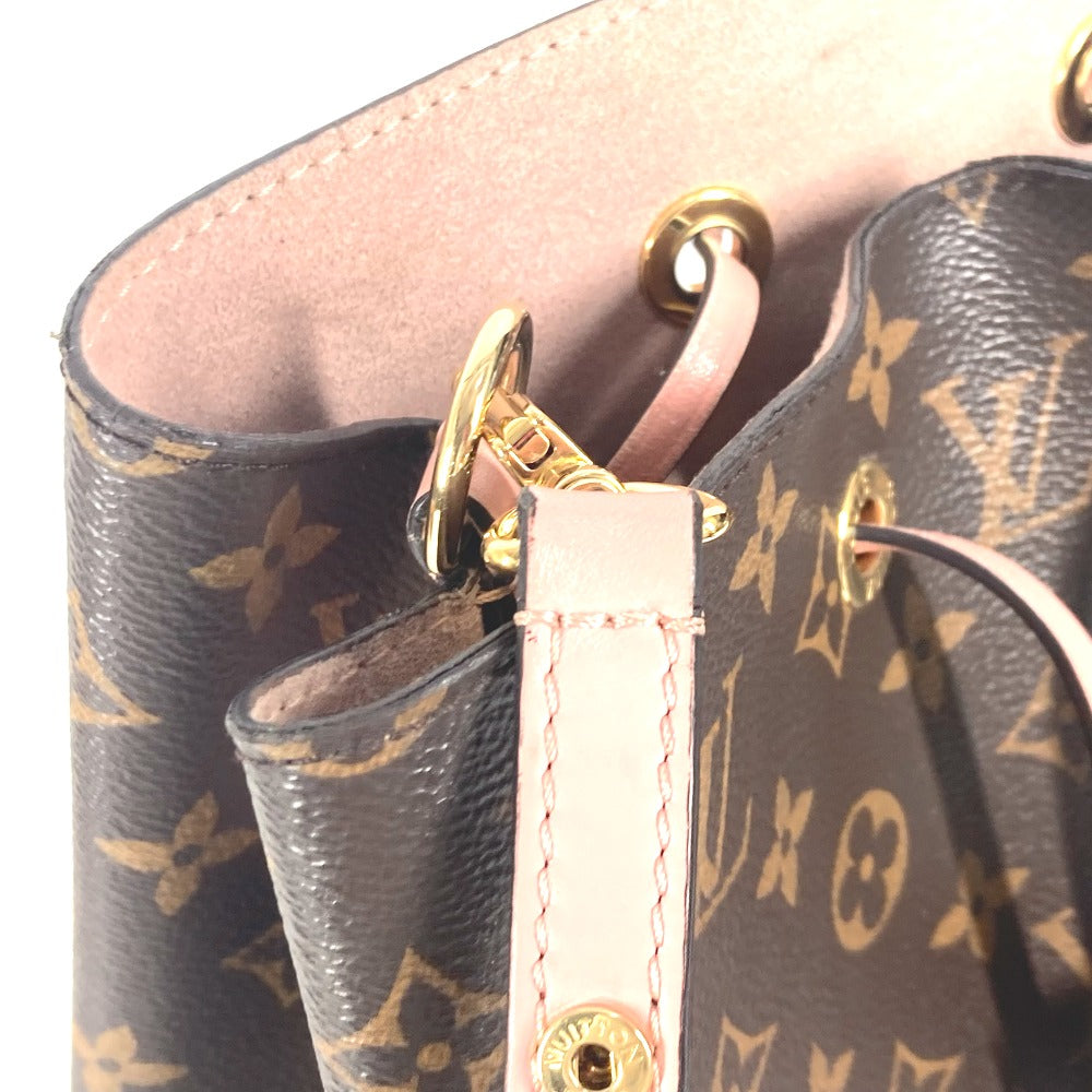 LOUIS VUITTON M44022 モノグラム ネオノエ 巾着 カバン ショルダーバッグ モノグラムキャンバス レディース ローズプードル ブラウン - brandshop-reference