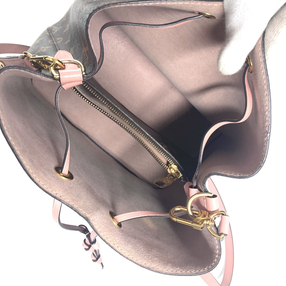 LOUIS VUITTON M44022 モノグラム ネオノエ 巾着 カバン ショルダーバッグ モノグラムキャンバス レディース ローズプードル ブラウン - brandshop-reference