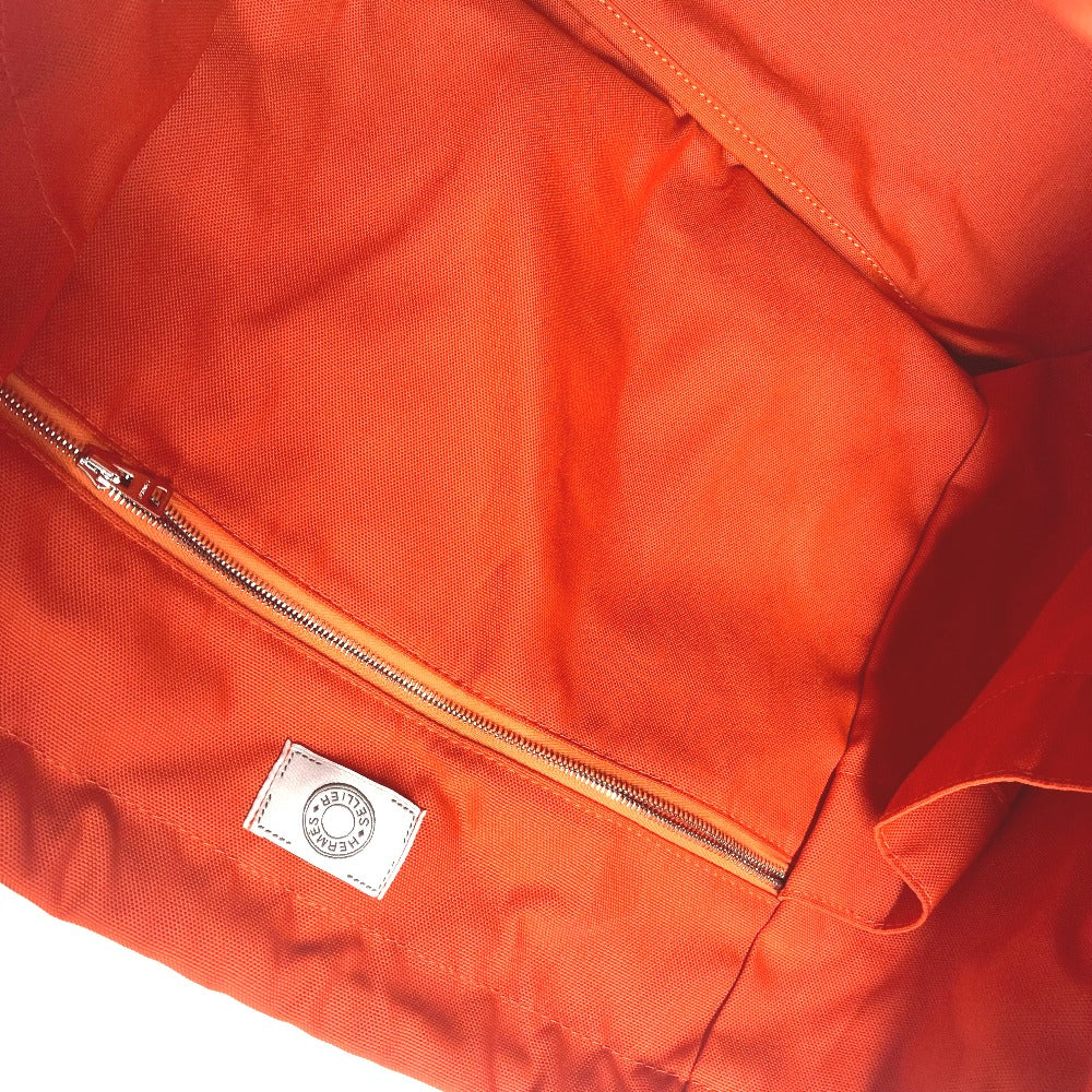 HERMES バッグインバッグ付き サックドパンサージュ グルーム 2WAY ショルダーバッグ 斜め掛け トートバッグ レザー/キャンバス レディース ネイビー - brandshop-reference