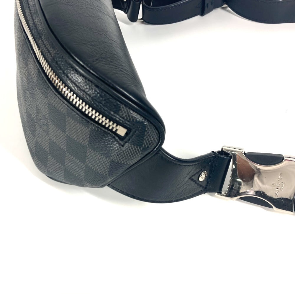 LOUIS VUITTON N40362 ダミエグラフィット バムバッグ カバン ベルトバッグ ショルダーバッグ クロス ボディバッグ ダミエグラフィットキャンバス ユニセックス ブラック - brandshop-reference