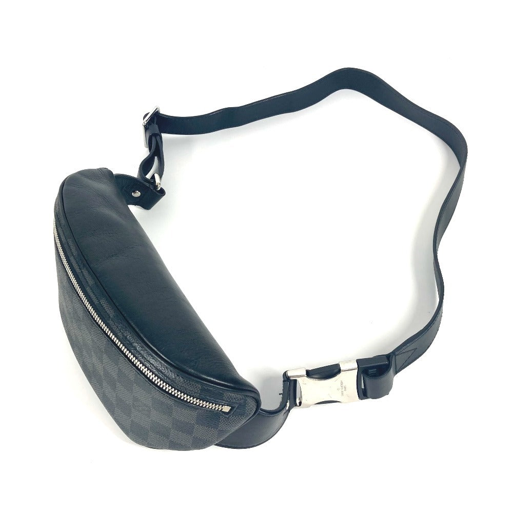 LOUIS VUITTON N40362 ダミエグラフィット バムバッグ カバン ベルトバッグ ショルダーバッグ クロス ボディバッグ ダミエグラフィットキャンバス ユニセックス ブラック - brandshop-reference