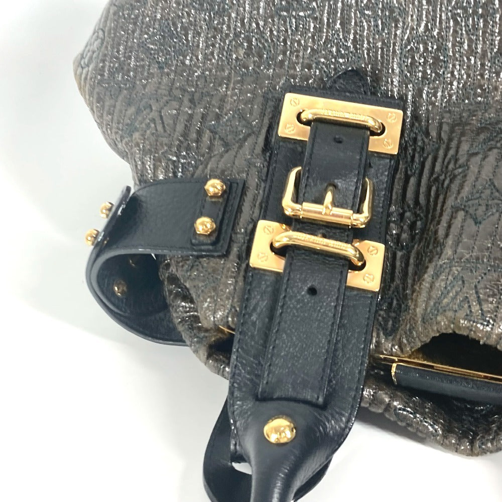 LOUIS VUITTON M95595 モノグラムモタード バイカー ハンドバッグ カバン トートバッグ 肩掛け ショルダーバッグ モノグラムモタード レディース ノワール ブラック - brandshop-reference