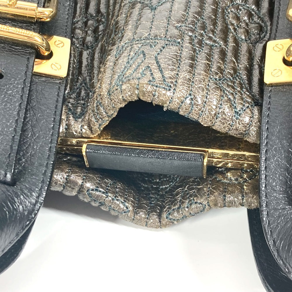 LOUIS VUITTON M95595 モノグラムモタード バイカー ハンドバッグ カバン トートバッグ 肩掛け ショルダーバッグ モノグラムモタード レディース ノワール ブラック