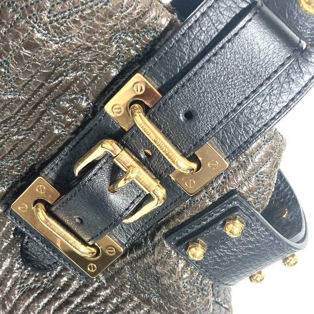 LOUIS VUITTON M95595 モノグラムモタード バイカー ハンドバッグ カバン トートバッグ 肩掛け ショルダーバッグ モノグラムモタード レディース ノワール ブラック - brandshop-reference
