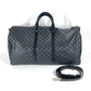 LOUIS VUITTON N41413 ダミエグラフィット キーポルバンドリエール55 2WAYバッグ 旅行バッグ トラベルバッグ カバン ボストンバッグ ダミエグラフィットキャンバス ユニセックス ブラック - brandshop-reference