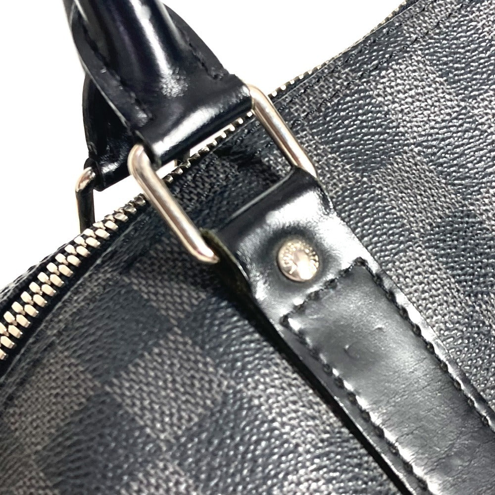 LOUIS VUITTON N41413 ダミエグラフィット キーポルバンドリエール55 2WAYバッグ 旅行バッグ トラベルバッグ カバン ボストンバッグ ダミエグラフィットキャンバス ユニセックス ブラック - brandshop-reference