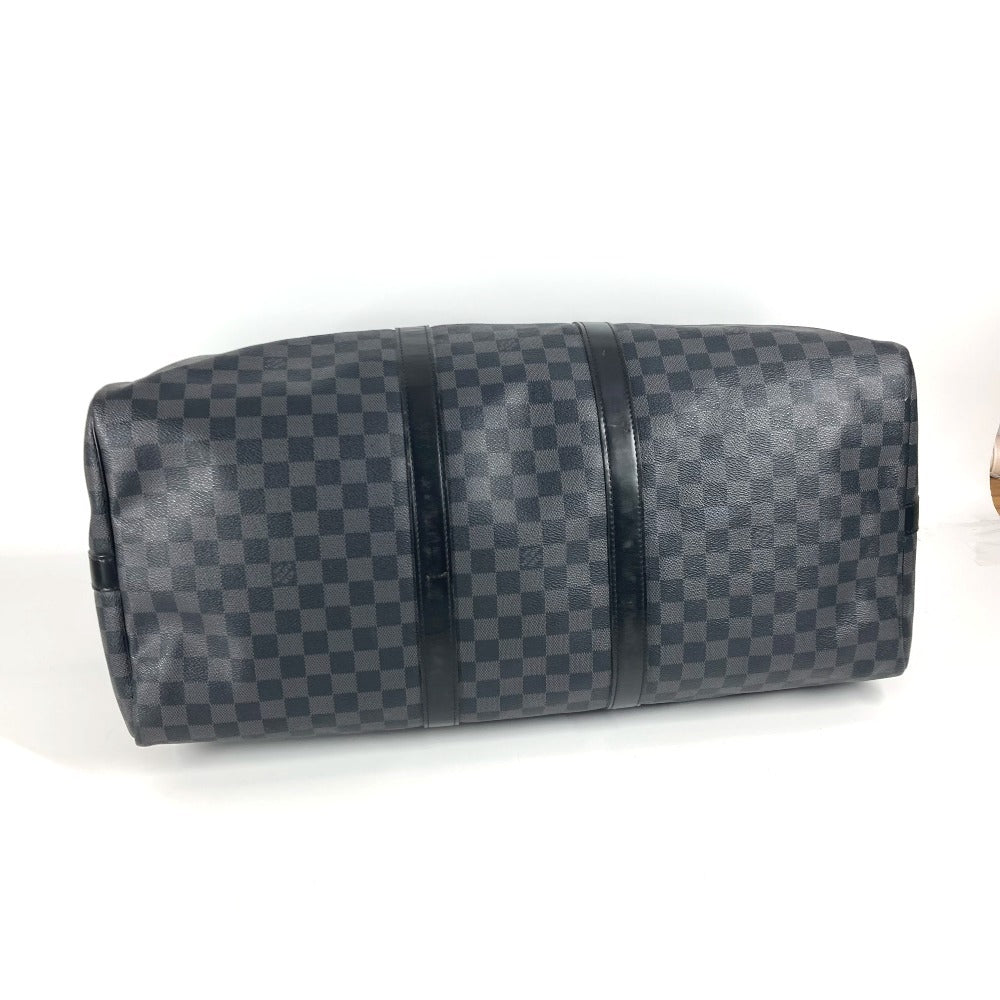 LOUIS VUITTON N41413 ダミエグラフィット キーポルバンドリエール55 2WAYバッグ 旅行バッグ トラベルバッグ カバン ボストンバッグ ダミエグラフィットキャンバス ユニセックス ブラック - brandshop-reference