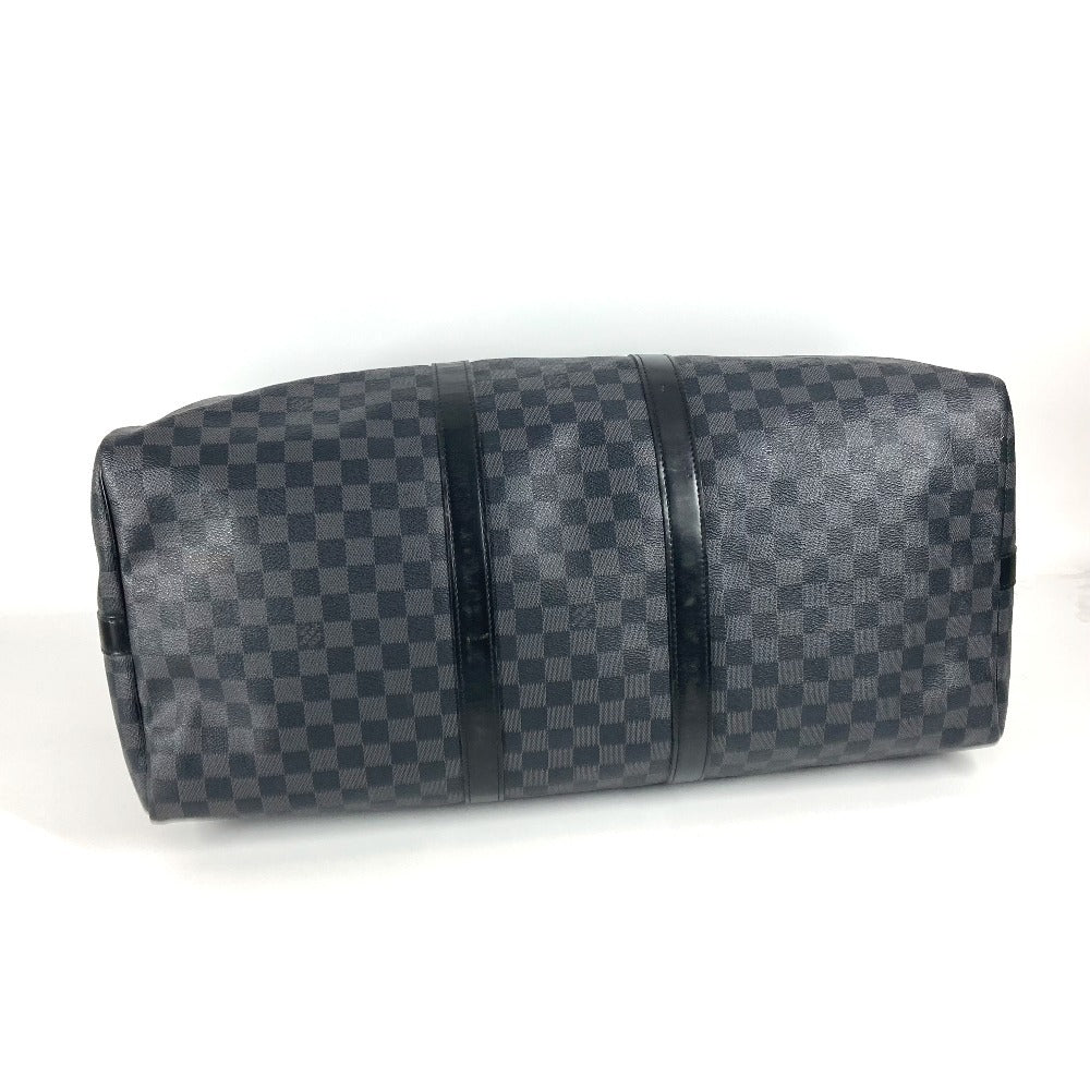 LOUIS VUITTON N41413 ダミエグラフィット キーポルバンドリエール55 2WAYバッグ 旅行バッグ トラベルバッグ カバン ボストンバッグ ダミエグラフィットキャンバス ユニセックス ブラック - brandshop-reference