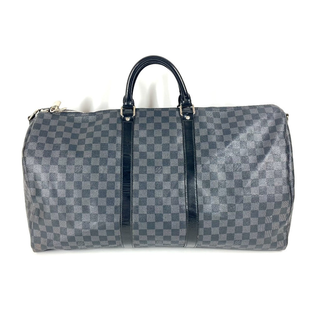 LOUIS VUITTON N41413 ダミエグラフィット キーポルバンドリエール55 2WAYバッグ 旅行バッグ トラベルバッグ カバン ボストンバッグ ダミエグラフィットキャンバス ユニセックス ブラック - brandshop-reference