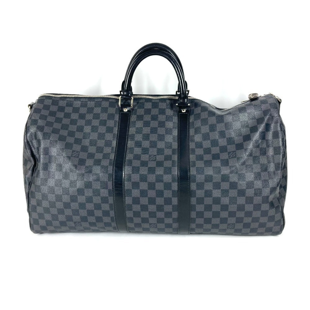 LOUIS VUITTON N41413 ダミエグラフィット キーポルバンドリエール55 2WAYバッグ 旅行バッグ トラベルバッグ カバン ボストンバッグ ダミエグラフィットキャンバス ユニセックス ブラック - brandshop-reference