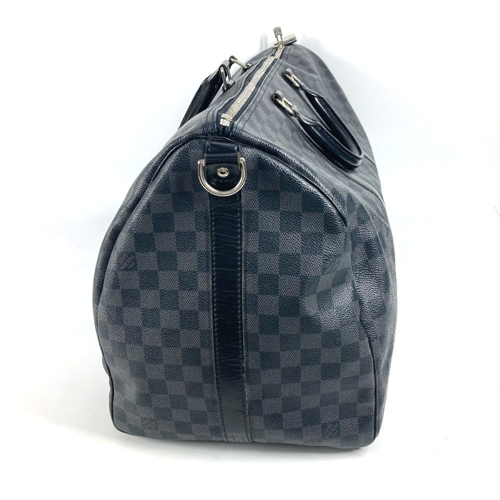 LOUIS VUITTON N41413 ダミエグラフィット キーポルバンドリエール55 2WAYバッグ 旅行バッグ トラベルバッグ カバン ボストンバッグ ダミエグラフィットキャンバス ユニセックス ブラック - brandshop-reference