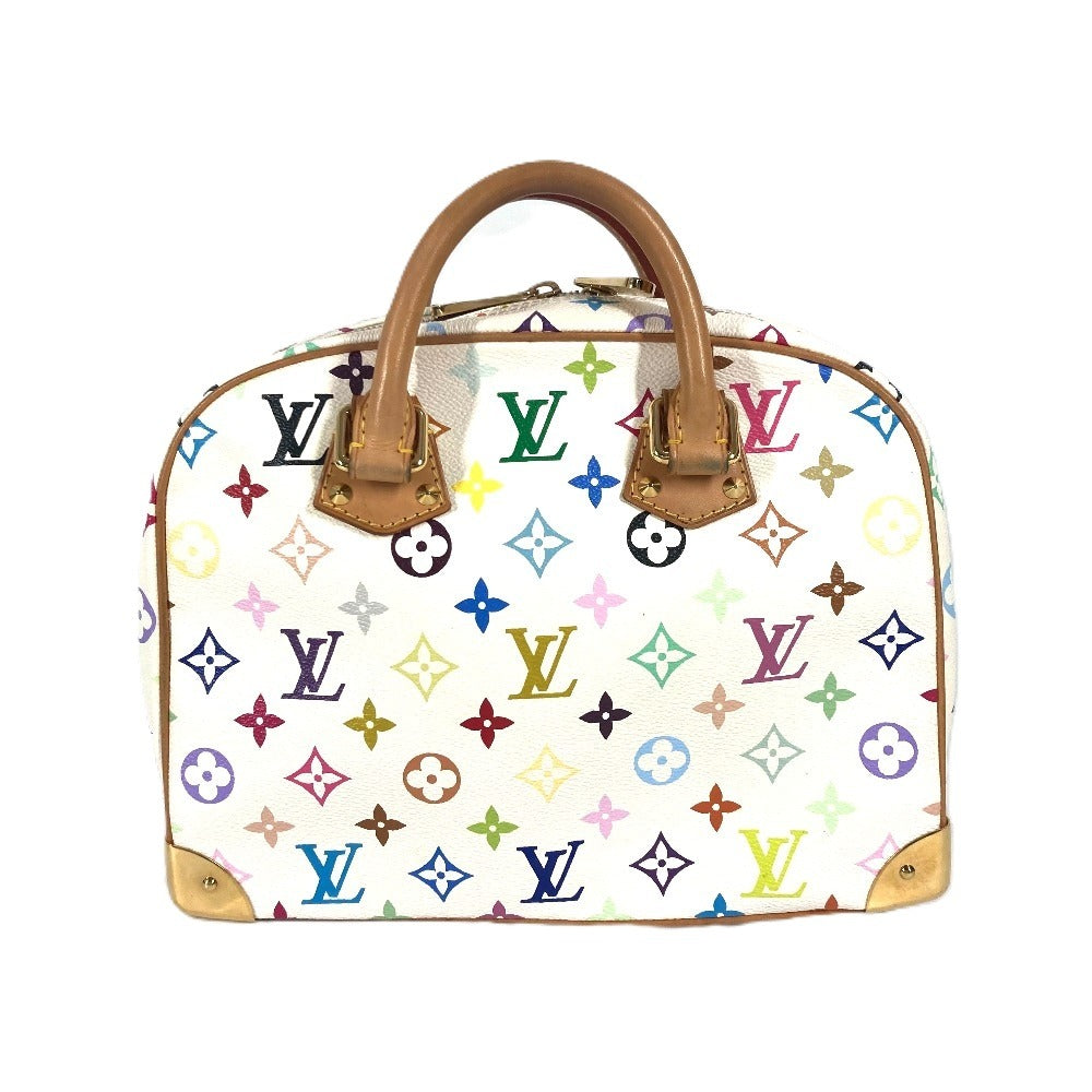 LOUIS VUITTON M92663 モノグラムマルチカラー トゥルーヴィル カバン ミニボストンバッグ ハンドバッグ モノグラムマルチカラーキャンバス レディース ブロン ホワイト - brandshop-reference