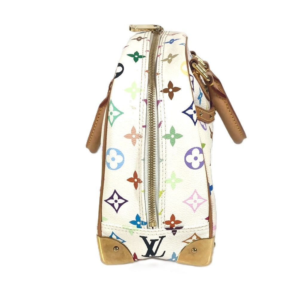 LOUIS VUITTON M92663 モノグラムマルチカラー トゥルーヴィル カバン ミニボストンバッグ ハンドバッグ モノグラムマルチカラーキャンバス レディース ブロン ホワイト - brandshop-reference