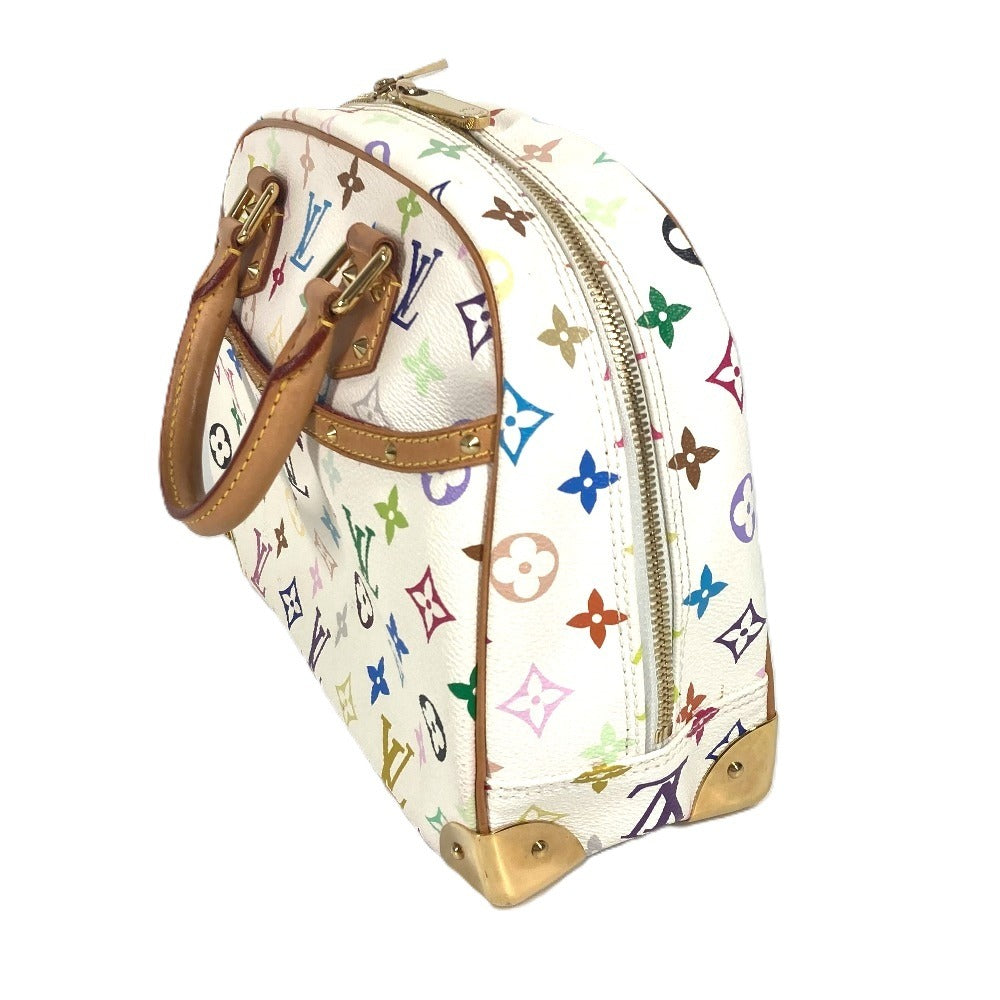 LOUIS VUITTON M92663 モノグラムマルチカラー トゥルーヴィル カバン ミニボストンバッグ ハンドバッグ モノグラムマルチカラーキャンバス レディース ブロン ホワイト - brandshop-reference