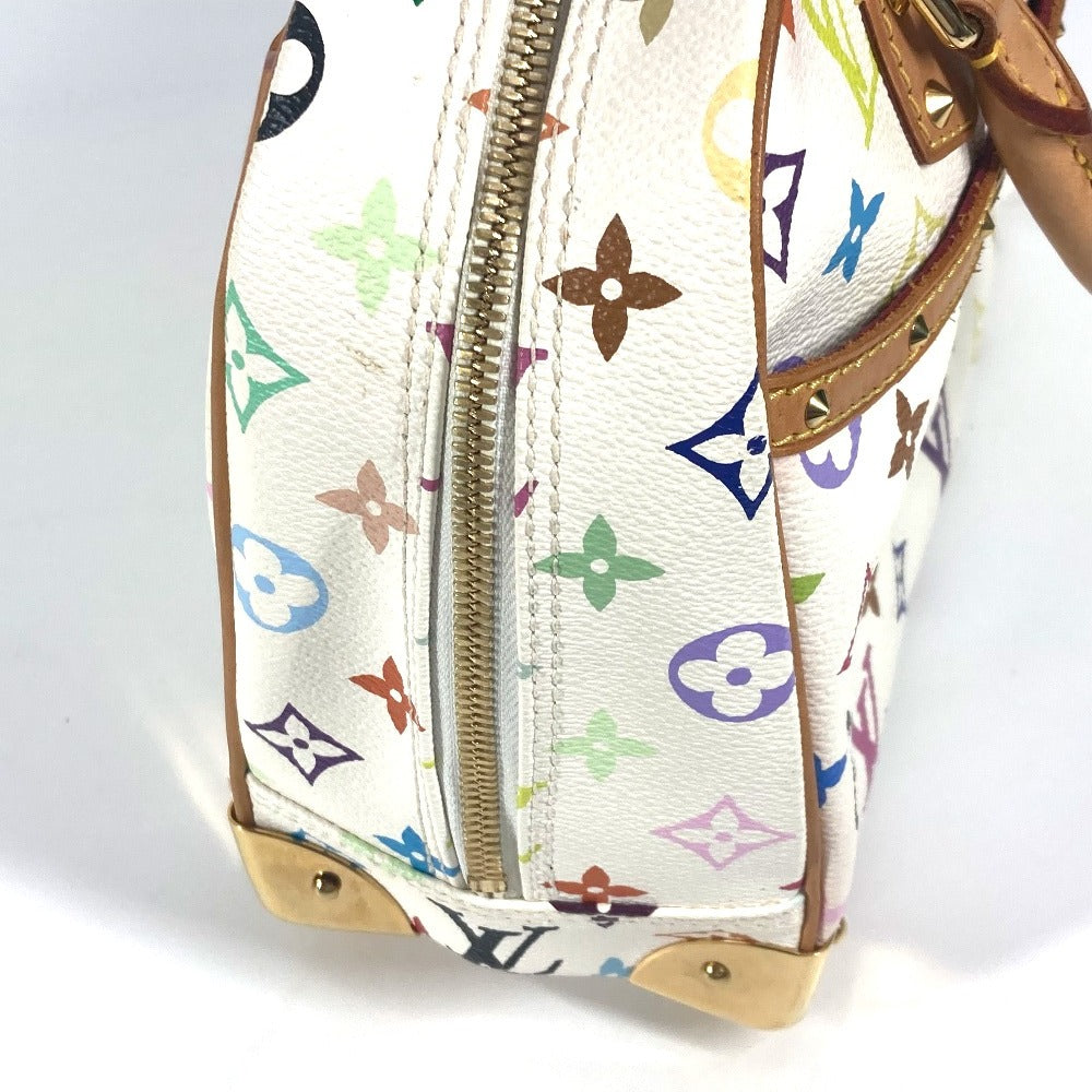 LOUIS VUITTON M92663 モノグラムマルチカラー トゥルーヴィル カバン ミニボストンバッグ ハンドバッグ モノグラムマルチカラーキャンバス レディース ブロン ホワイト - brandshop-reference