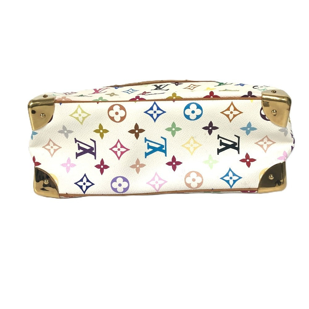 LOUIS VUITTON M92663 モノグラムマルチカラー トゥルーヴィル カバン ミニボストンバッグ ハンドバッグ モノグラムマルチカラーキャンバス レディース ブロン ホワイト - brandshop-reference