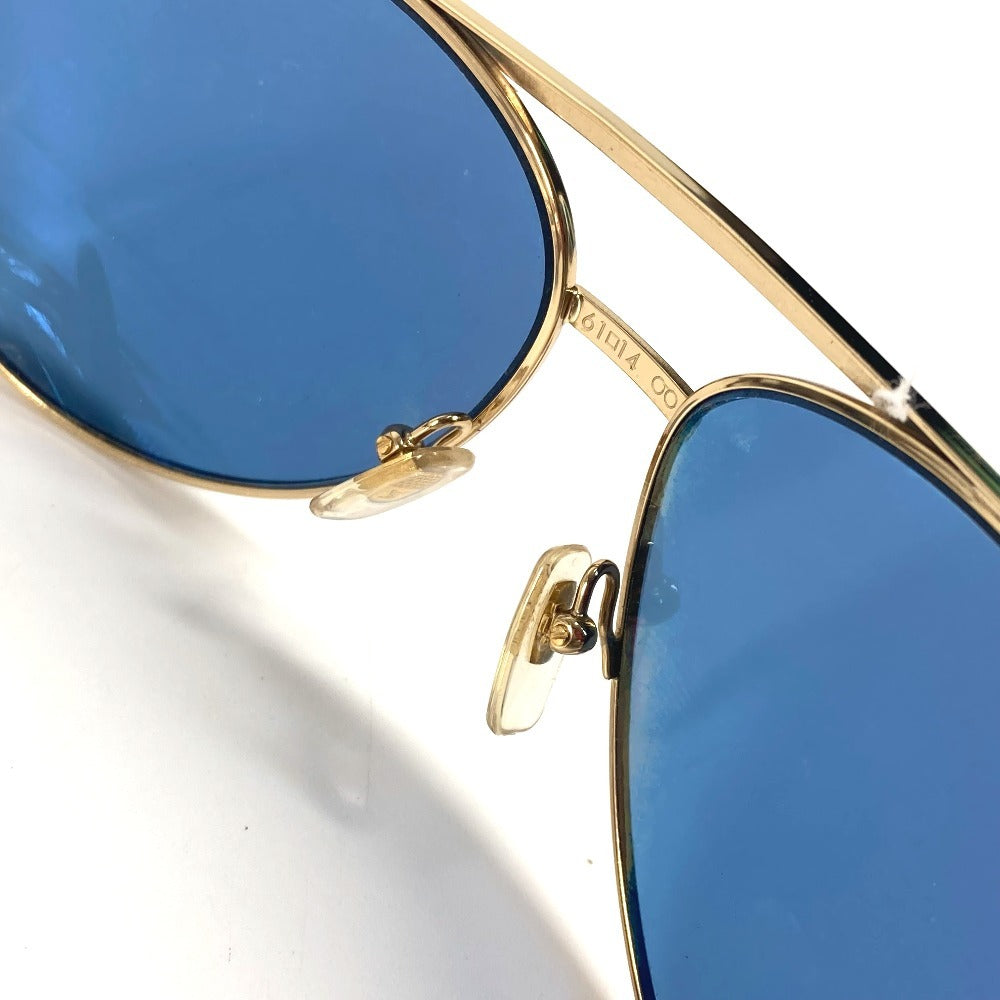 LOUIS VUITTON Z0789U アティテュード パイロット めがね メガネ アイウェア 眼鏡 サングラス メタル メンズ ブルー - brandshop-reference