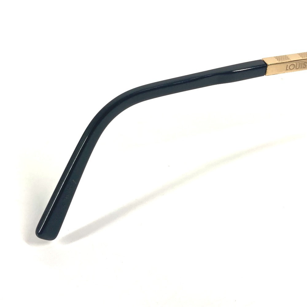 LOUIS VUITTON Z0789U アティテュード パイロット めがね メガネ アイウェア 眼鏡 サングラス メタル メンズ ブルー - brandshop-reference