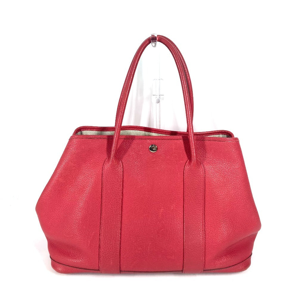 HERMES ガーデンパーティMM カバン 肩掛け トートバッグ ショルダーバッグ ネゴンダ レディース ピンク系 - brandshop-reference