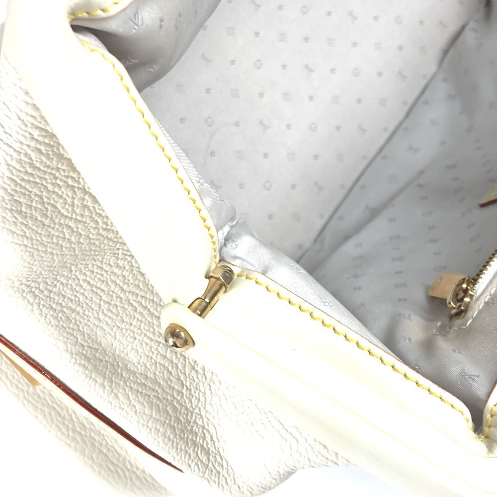 LOUIS VUITTON M91811 スハリ アンジェニュー PM カバン ドクターバッグ トートバッグ ハンドバッグ スハリレザー レディース ホワイト - brandshop-reference