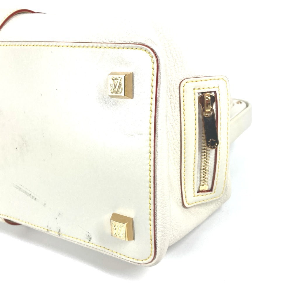 LOUIS VUITTON M91811 スハリ アンジェニュー PM カバン ドクターバッグ トートバッグ ハンドバッグ スハリレザー レディース ホワイト - brandshop-reference