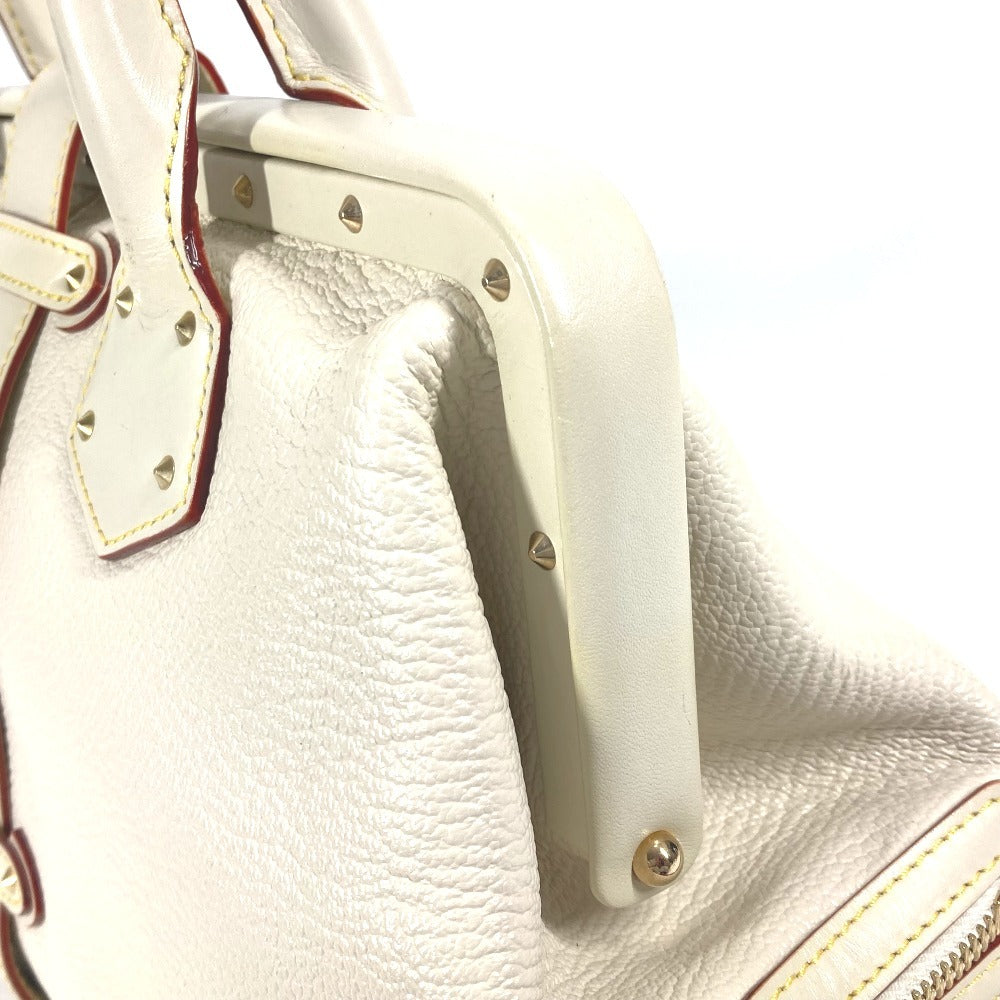 LOUIS VUITTON M91811 スハリ アンジェニュー PM カバン ドクターバッグ トートバッグ ハンドバッグ スハリレザー レディース ホワイト - brandshop-reference