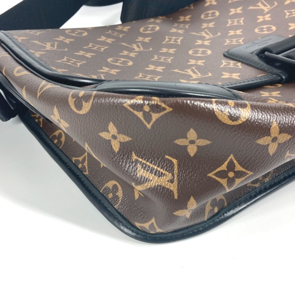 LOUIS VUITTON M46328 モノグラムマカサー アーチメッセンジャー 斜め掛け カバン フラップ ショルダーバッグ モノグラムマカサーキャンバス ユニセックス ブラウン - brandshop-reference