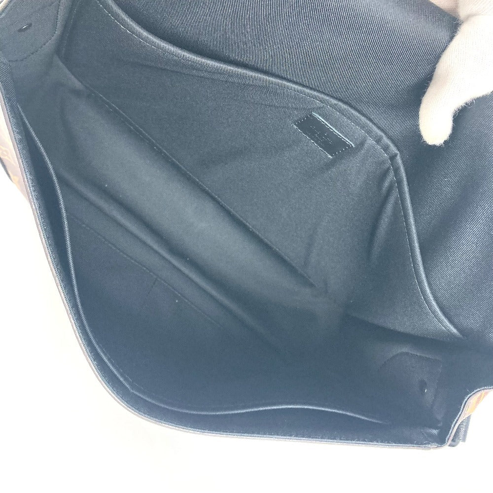 LOUIS VUITTON M46328 モノグラムマカサー アーチメッセンジャー 斜め掛け カバン フラップ ショルダーバッグ モノグラムマカサーキャンバス ユニセックス ブラウン - brandshop-reference