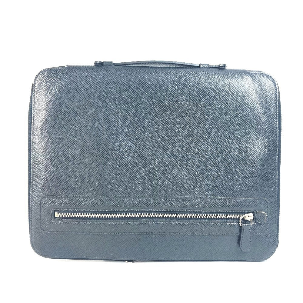 LOUIS VUITTON M32612 タイガ ウラジミール ビジネスバッグ カバン 書類バッグ PCケース クラッチバッグ タイガレザー ユニセックス アルドワーズ ブラック - brandshop-reference