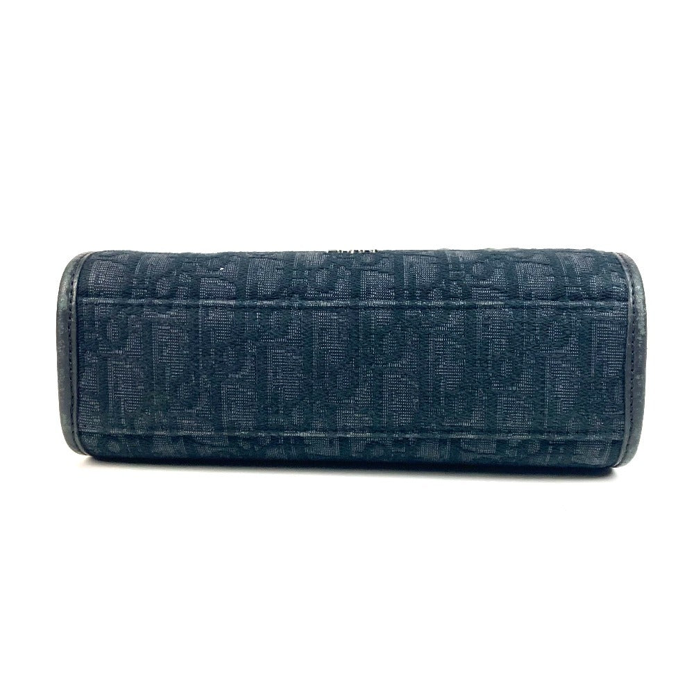 Dior 1ESPO311YKY サファリ Safari ノースサウス トートバッグ カバン ロゴ オブリーク ハンドバッグ レザー/キャンバス ユニセックス ブラック - brandshop-reference