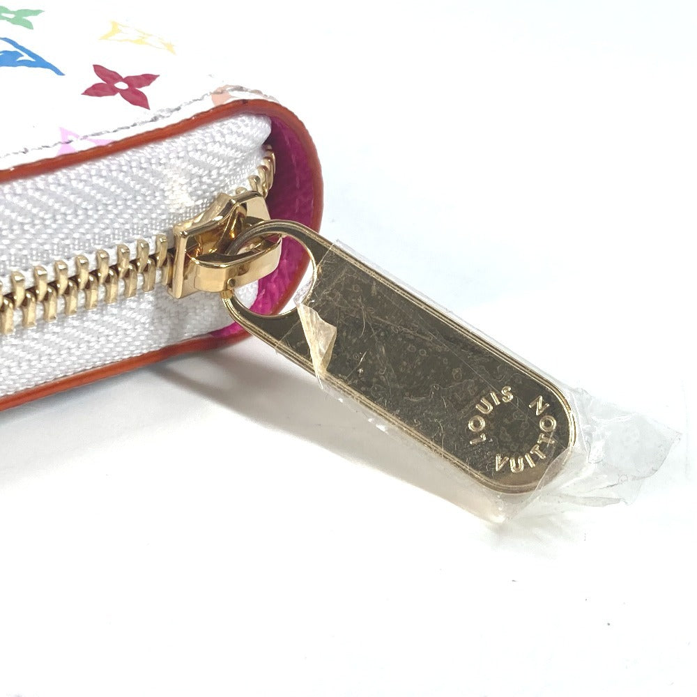 LOUIS VUITTON M13922 日本限定 LV × TM モノグラムマルチカラー ジッピー・ウォレット モノグラム 村上隆 ラウンドファスナー 長財布 モノグラムマルチカラーキャンバス ユニセックス ホワイト - brandshop-reference