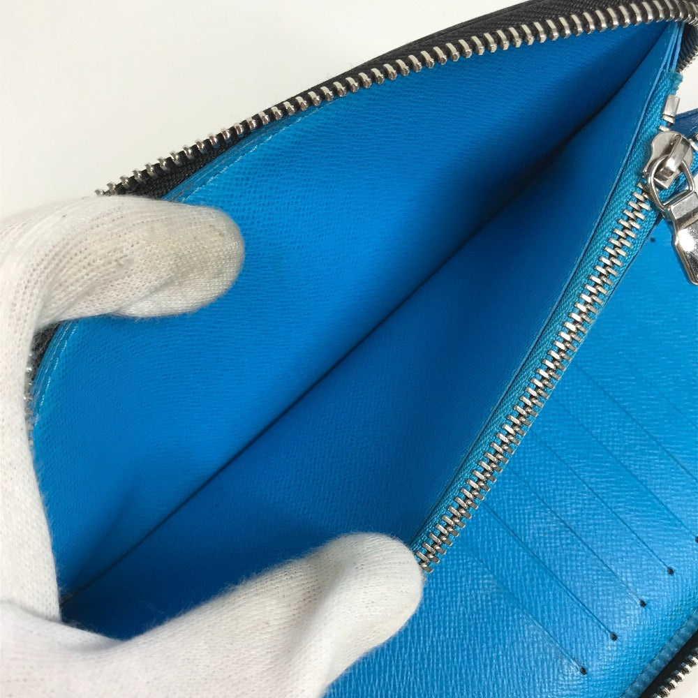 LOUIS VUITTON M30467 タイガラマ ジッピーウォレットヴェルティカル ロングウォレット ラウンドファスナー 長財布 モノグラムキャンバス ユニセックス ブルー - brandshop-reference