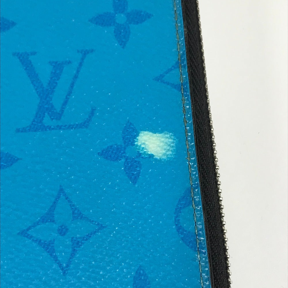 LOUIS VUITTON M30467 タイガラマ ジッピーウォレットヴェルティカル ロングウォレット ラウンドファスナー 長財布 モノグラムキャンバス ユニセックス ブルー - brandshop-reference