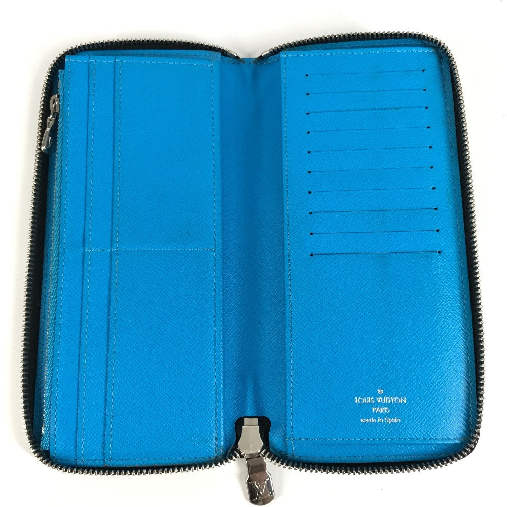LOUIS VUITTON M30467 タイガラマ ジッピーウォレットヴェルティカル ロングウォレット ラウンドファスナー 長財布 モノグラムキャンバス ユニセックス ブルー - brandshop-reference