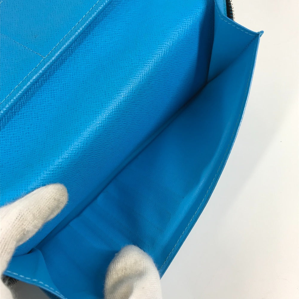 LOUIS VUITTON M30467 タイガラマ ジッピーウォレットヴェルティカル ロングウォレット ラウンドファスナー 長財布 モノグラムキャンバス ユニセックス ブルー - brandshop-reference