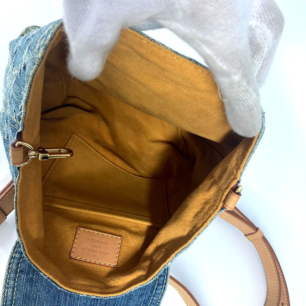 LOUIS VUITTON M95057 モノグラムデニム サックアドPM カバン リュック リュックサック モノグラムデニムキャンバス レディース ブルー - brandshop-reference