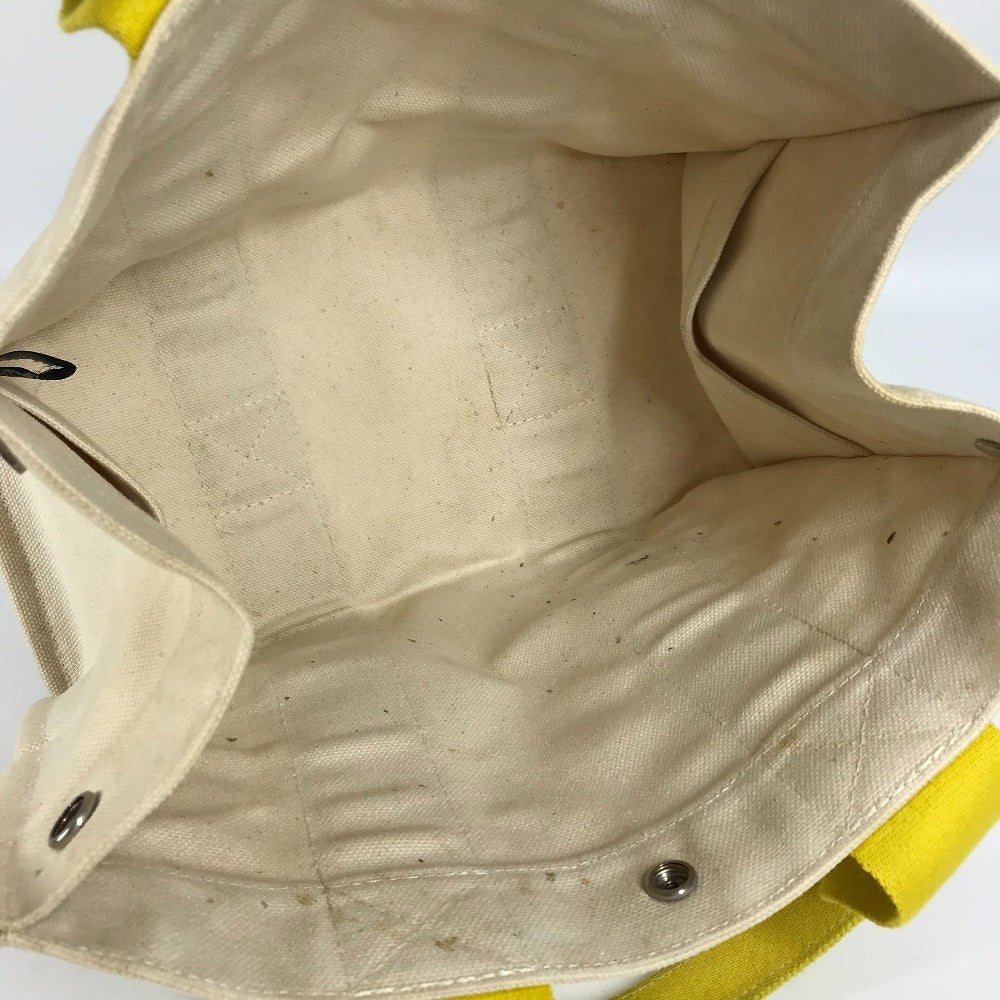 HERMES ボラボラPM ハンドバッグ カバン トートバッグ キャンバス ユニセックス イエロー - brandshop-reference