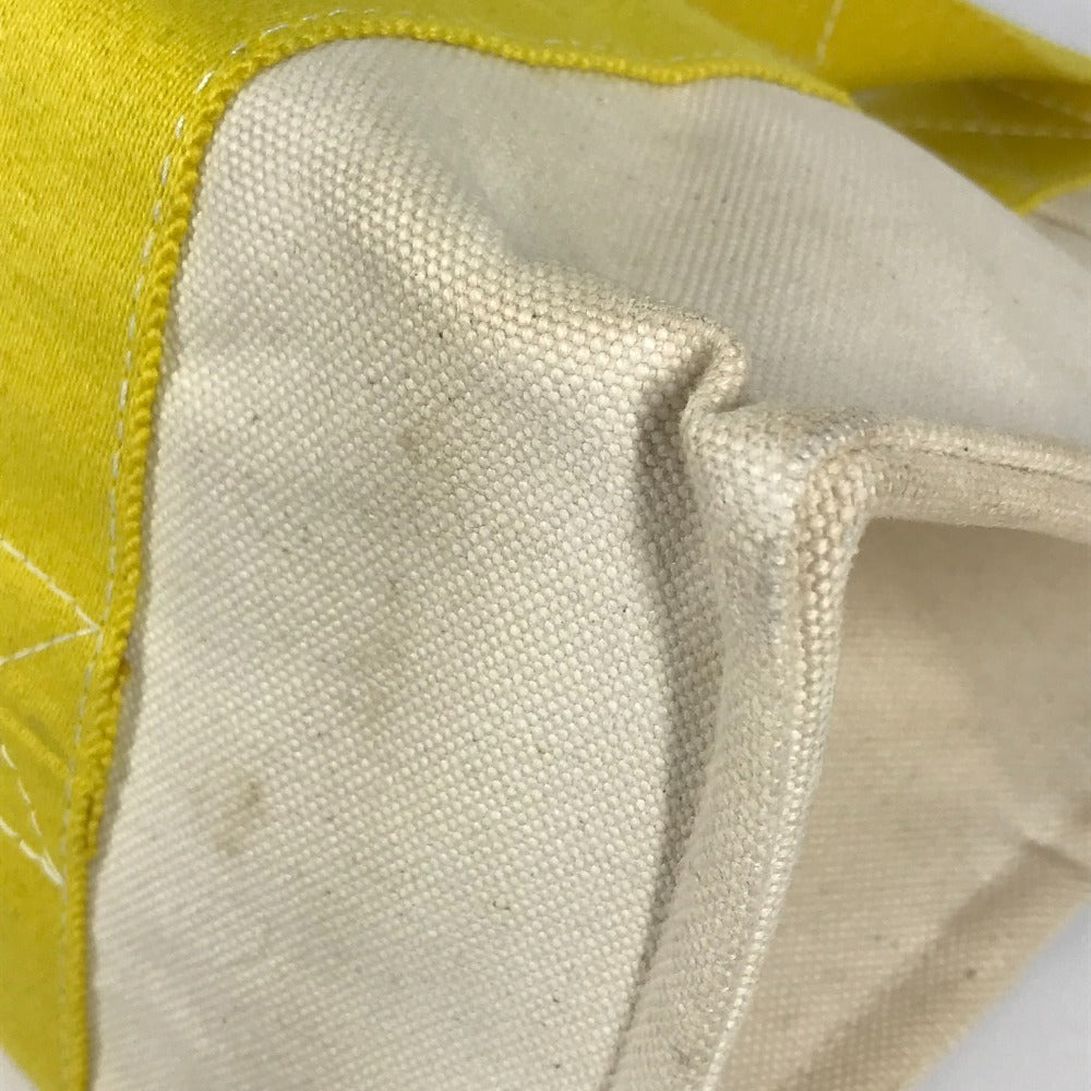 HERMES ボラボラPM ハンドバッグ カバン トートバッグ キャンバス ユニセックス イエロー - brandshop-reference