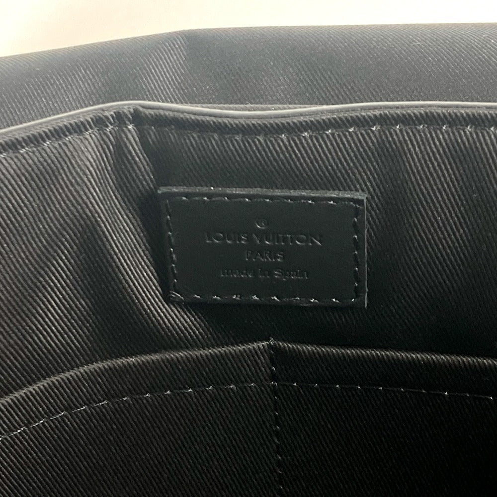 LOUIS VUITTON M57080 LV アエログラム テイクオフ･メッセンジャー 斜め掛け カバン フラップ ショルダーバッグ レザー ユニセックス ノワール ブラック - brandshop-reference