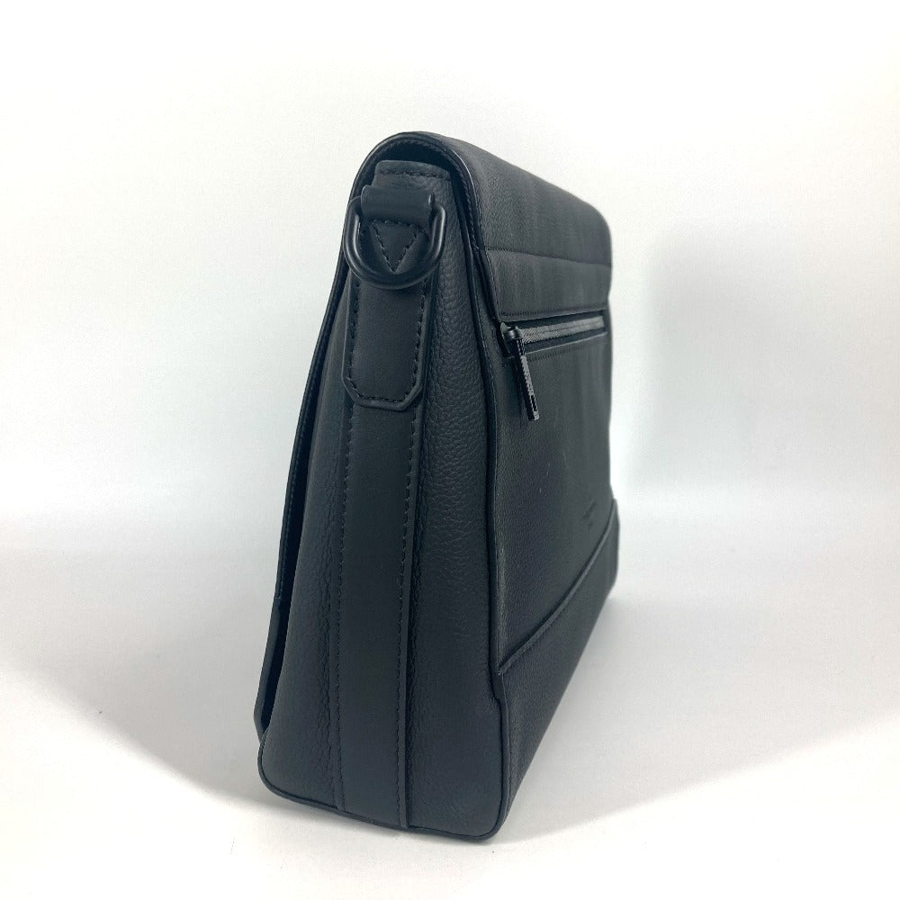 LOUIS VUITTON M57080 LV アエログラム テイクオフ･メッセンジャー 斜め掛け カバン フラップ ショルダーバッグ レザー ユニセックス ノワール ブラック - brandshop-reference