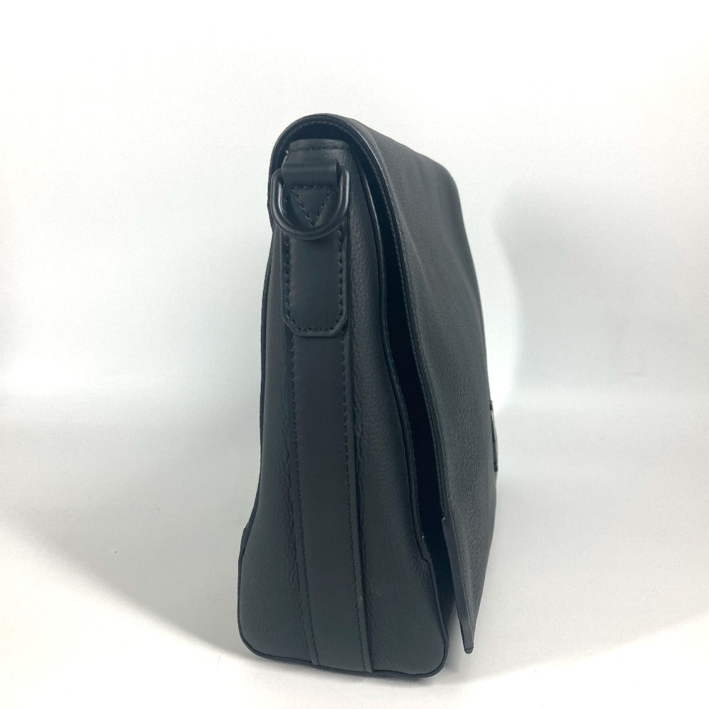 LOUIS VUITTON M57080 LV アエログラム テイクオフ･メッセンジャー 斜め掛け カバン フラップ ショルダーバッグ レザー ユニセックス ノワール ブラック - brandshop-reference