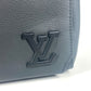 LOUIS VUITTON M57080 LV アエログラム テイクオフ･メッセンジャー 斜め掛け カバン フラップ ショルダーバッグ レザー ユニセックス ノワール ブラック - brandshop-reference