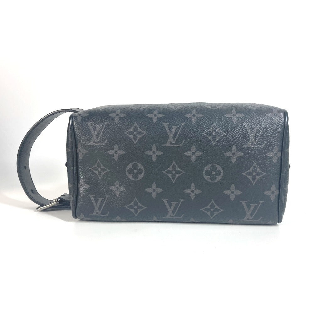 LOUIS VUITTON M83113 モノグラムエクリプス ロッカー ドップ･キット ポーチ カバン クラッチバッグ セカンドバッグ モノグラムエクリプスキャンバス メンズ ブラック