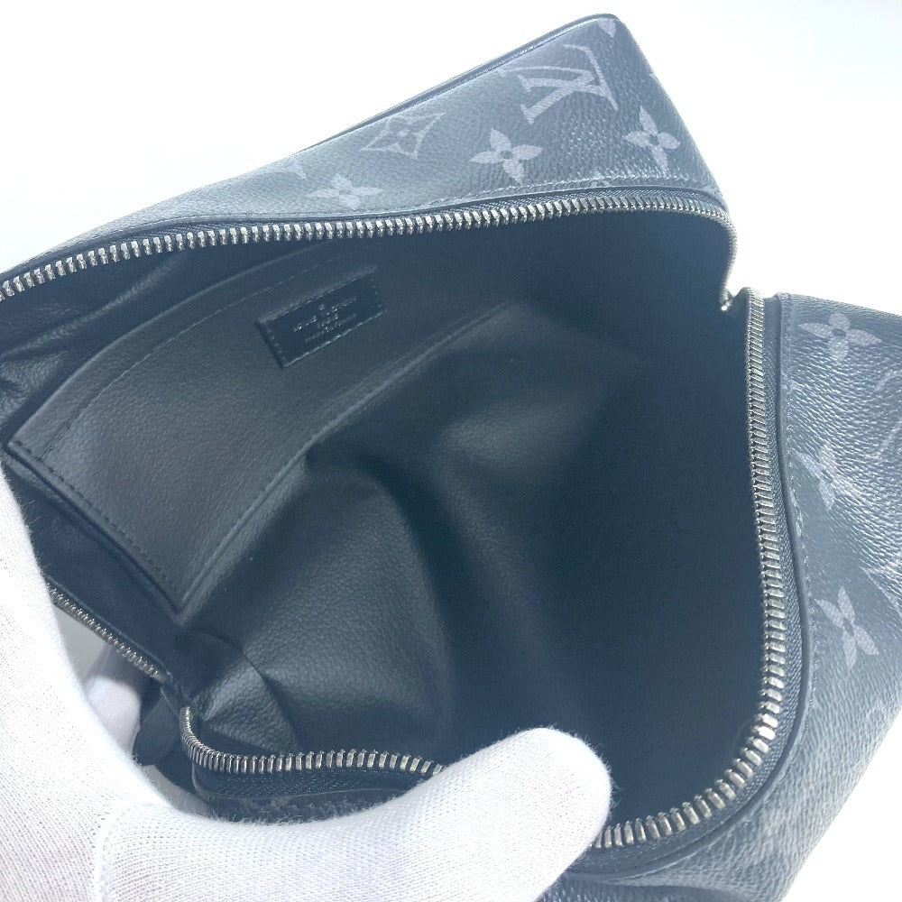 LOUIS VUITTON M83113 モノグラムエクリプス ロッカー ドップ･キット ポーチ カバン クラッチバッグ セカンドバッグ モノグラムエクリプスキャンバス メンズ ブラック